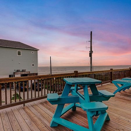 Beachfront - Hot Tub - Bbq - 14 Guests Bolivar Peninsula Экстерьер фото