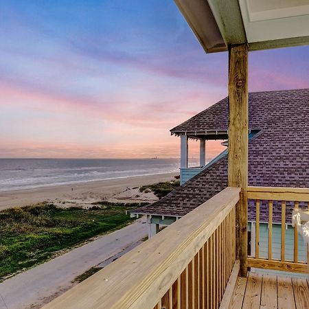 Beachfront - Hot Tub - Bbq - 14 Guests Bolivar Peninsula Экстерьер фото